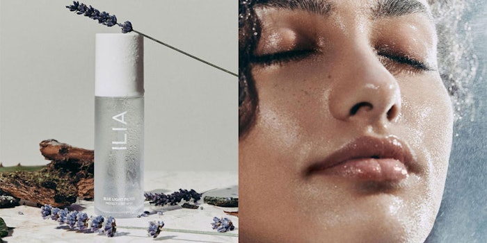 The Blue Light Mist’s formula reportedly works like three products in one—it hydrates, sets and protects for skin that’s refreshed and revived.