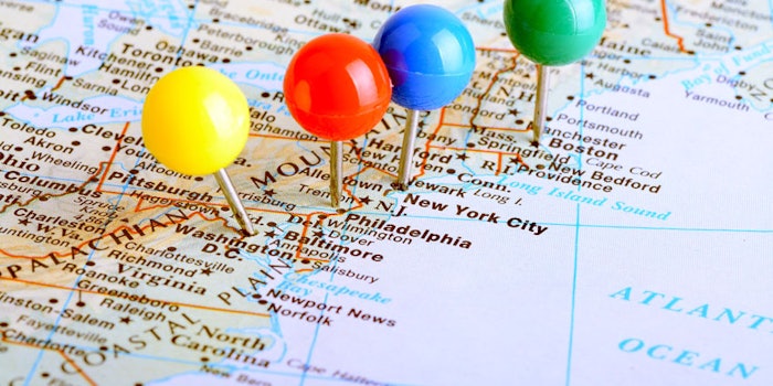 SurfactGreen will cover the United State's east coast.
