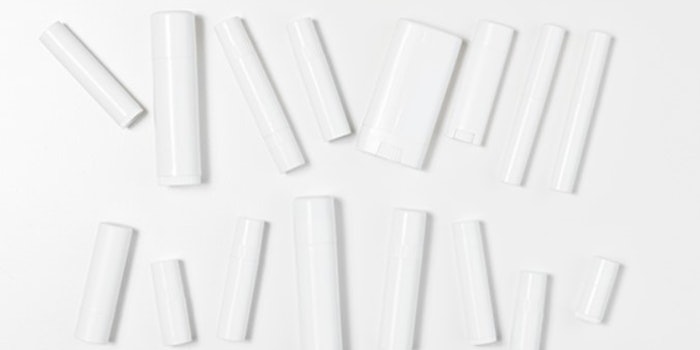 The Eco Smart containers are available in deodorant, lip balm, sun stick, cosmetic, and other personal care product containers.