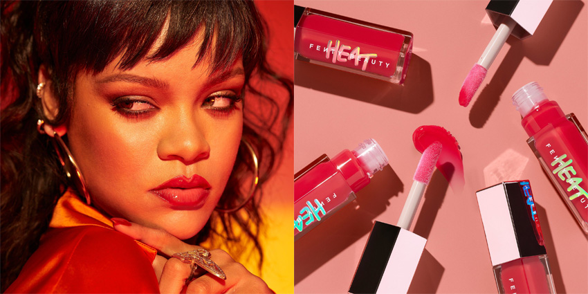 fenty beauty lip gloss red