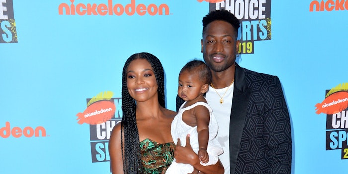 Gabrielle Union And Dwyane Wade.