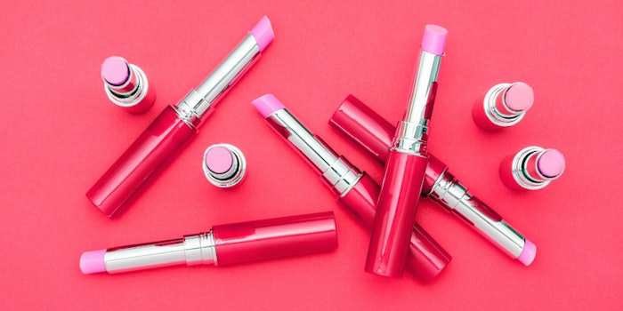 Popular lipstick colors include plum, magenta, nude, frosted and metallic.