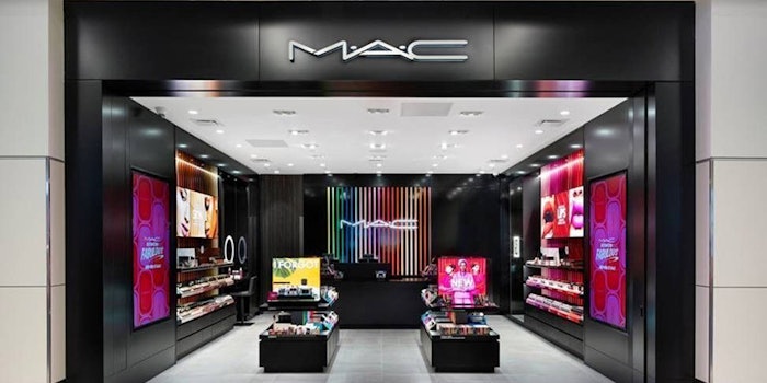 The store offers grab-and-go MAC products and access to MAC's artists.