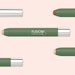 Pigmentation can be achieved in all common concealer colors, as well as with highlighter and pearls.