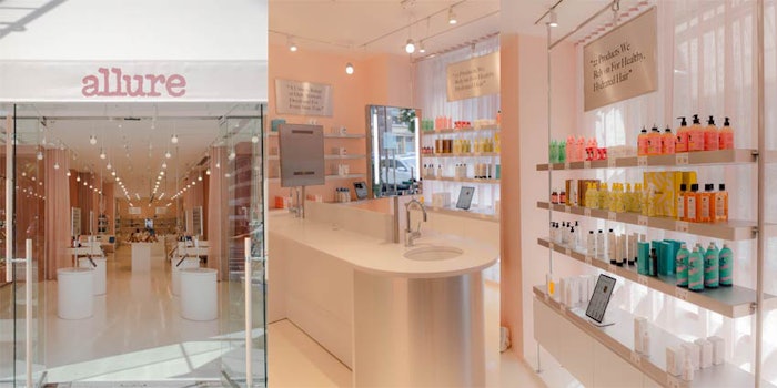 The Allure Store in Lower Manhattan will include in-person events and digital integration.