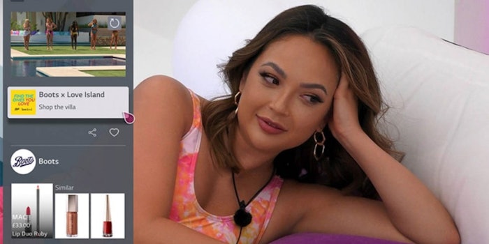 The technology is built directly into 2021 LG TV sets in the United Kingdom.