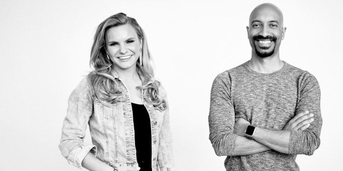 Clearco co-founders Michele Romanow and Andrew D'Souza.