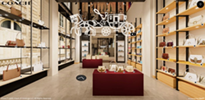 Coach Virtual Showroom. Photo: PRWeb.