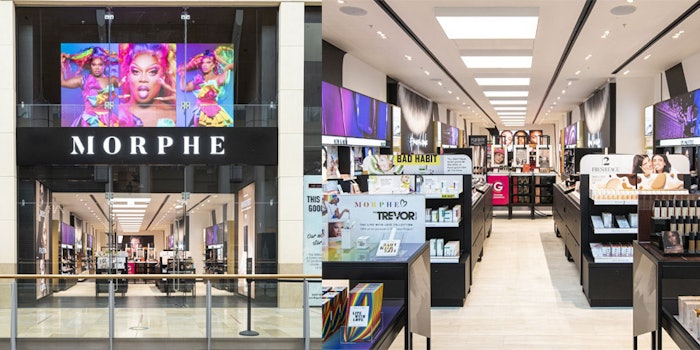 Morphe St David’s is 6,820 sq ft and located next to the Apple store.