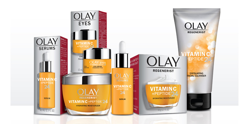 Olay Launches Regenerist Vitamin C + Peptide 24 Collection | Global ...