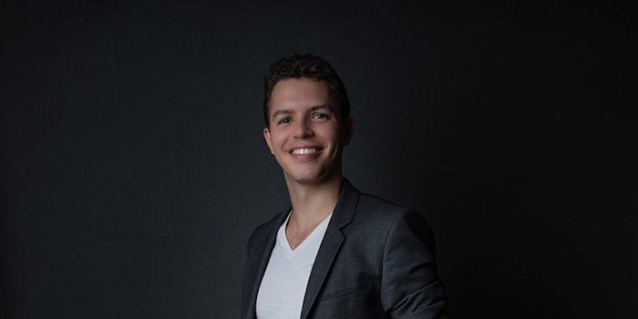 Maxime Philippe, junior perfumer at Robertet.