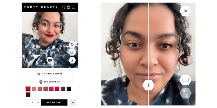 Fenty Beauty Introduces Virtual Try-On To E-commerce