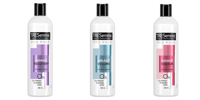 TRESemmé Launches Pure Pro Collection in UK | Global Cosmetic Industry