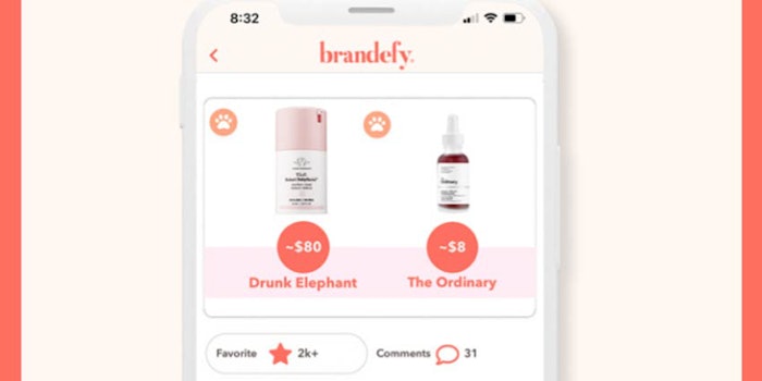 By 2025, Brandefy is projected to help more than 30 million people make better choices on beauty products.