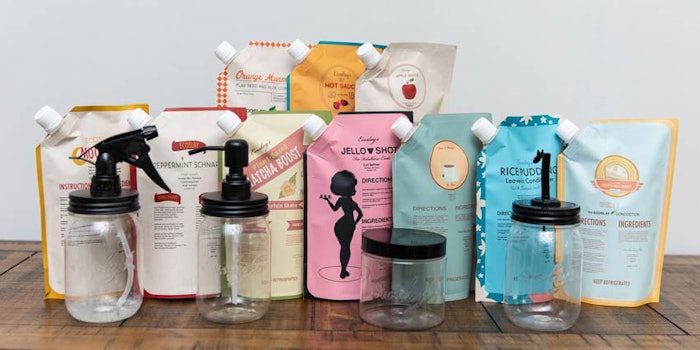 Ecoslay is debuting multi-use mason jars and paper refill pouches to reduce plastic usage in its hair care lines.