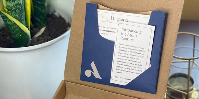 Atolla is a personalized skin care brand.