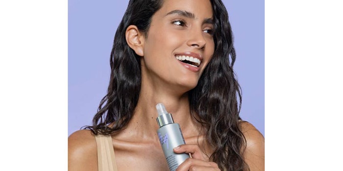 The wave spray was created with Monat's signature rejuveniqe complex.