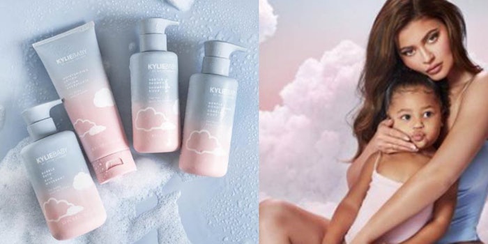 Kylie Baby draws on the same clean formulation philosophy behind Kylie Cosmetics.