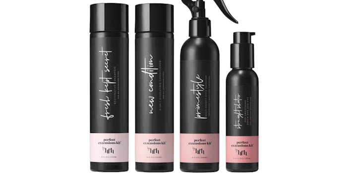 The High Definition Curl Brush is a dual-sided detangler and definer for curly hair, while the extensions kit features tailored products to maintain extensions in three different hairstyles.