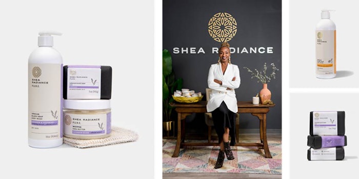 Shea Radiance's launch at Whole Foods includes its Soothing Whipped Body Butter, African Black Soap and Black Soap Body Wash.