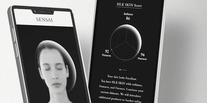 Sensai is expanding its brand presence in China and launching the Silk Skin Checker, an AI-powered skin analysis tool, on its website.