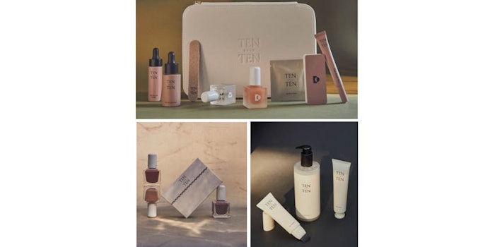 Tenoverten is relaunching its brand with new products and a marketing shift towards being a product-first brand. Its skin care and nail care range is focused on at-home treatments with salon-grade solutions.