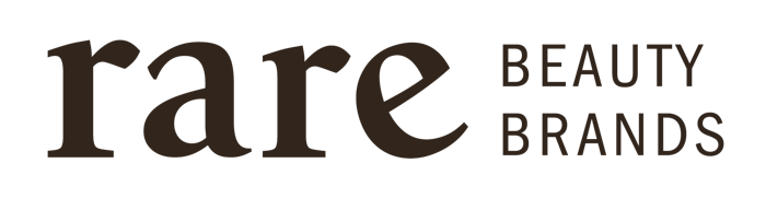The new Rare Beauty Brands logo.