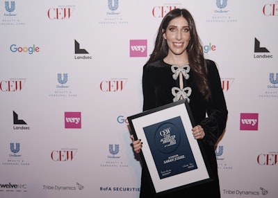 Achiever Award: Sarah Jossel, Broadcaster, beauty director and columnist at The Sunday Times.