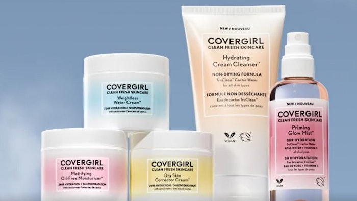 Covergirl's new Clean Fresh Skincare collection posted onto their Instagram page.