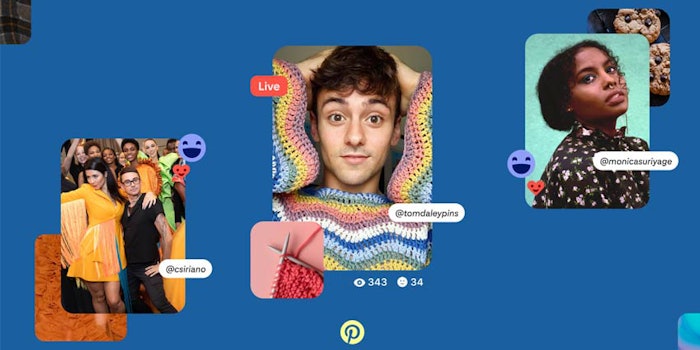 Pinterest TV features original, shoppable programming with Pinterest creators and a weekly live shopping experience with brand discounts.