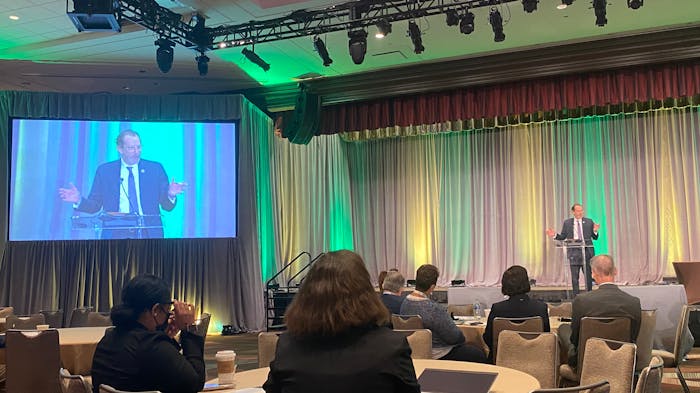 Leading the sustainability session on Day One, the 17 development goals were presented by Prof. Robert Lochhead, Ph.D., of the University of Southern Mississippi, after which a Q&A session was held with Robert Skinner, of the UN Department of Global Communications.