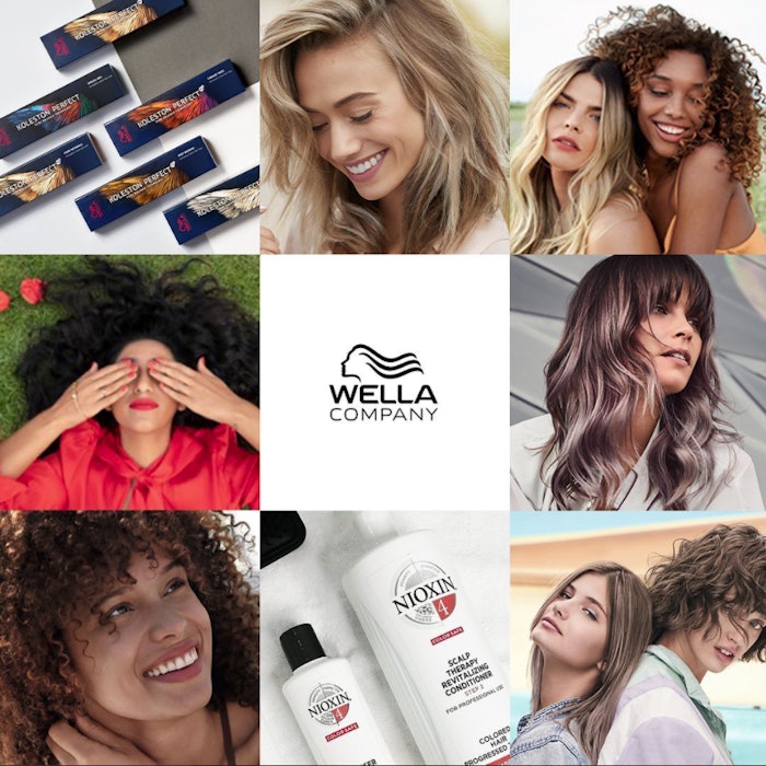 Wella’s professional brands portfolio includes True Grey, Koleston Perfect, Nioxin, Clairol and good hair day (ghd).