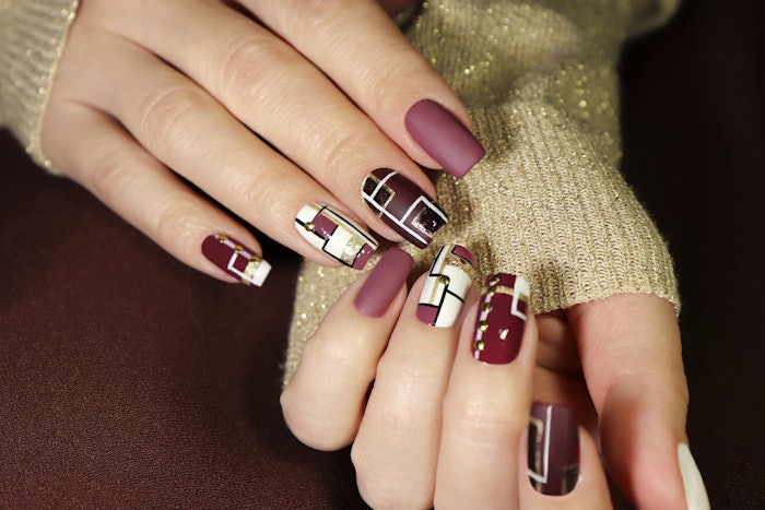 Nail art was an emerging trend throughout 2021, influencing spin-off trends like indie nails.
