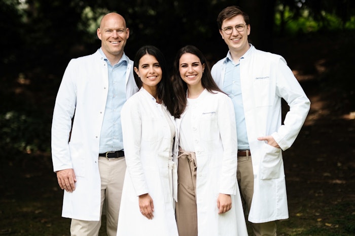 The founding team of dermanostic.