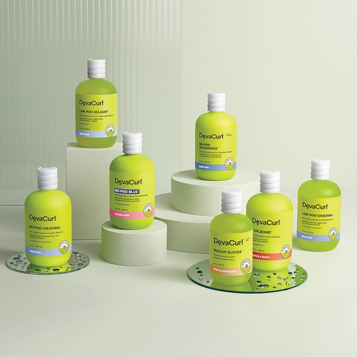 Berlin Packaging created the custom design for the DevaCurl portfolio.