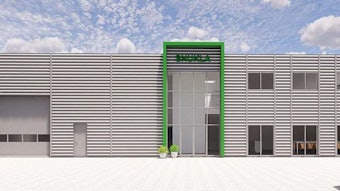 The ICSC vertical farming facility uses solar energy to power the farming setup.