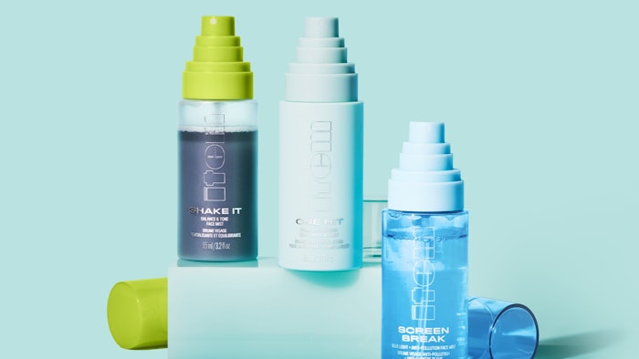 Item Beauty's Screen Break Blue Light + Anti-Pollution Face Mist, Shake It-Balance And Tone Facial Mist and One Hit Dewy-Finish Face Mist.