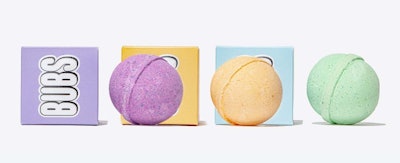 Best Bubs' foaming bath bombs.