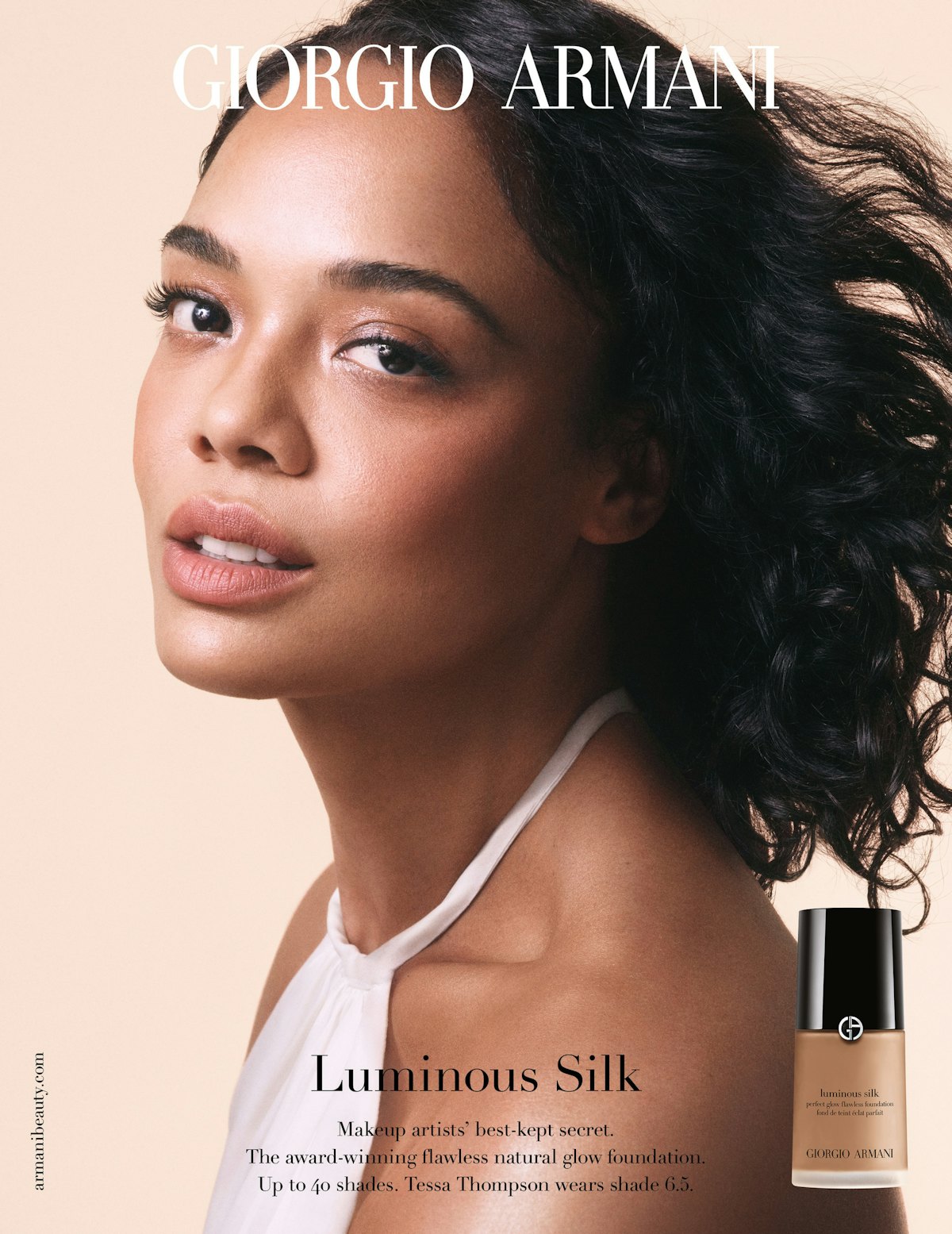 Tessa Thompson the Face of Armani Beauty | Global Cosmetic Industry