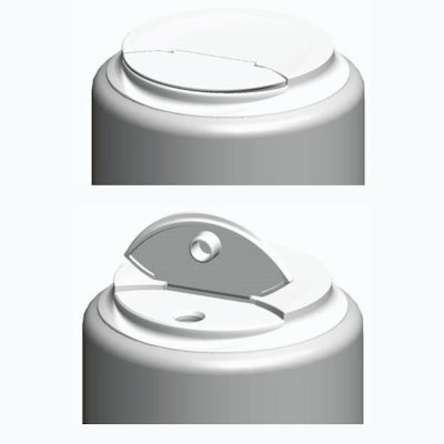 Albéa's EcoFusion packaging offers a single open and close cap.