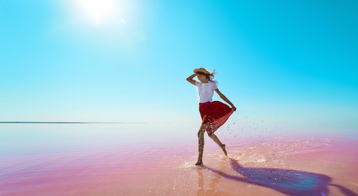 The natural ability of the pink microalgae withstands harsh solar irradiation, providing photoprotective mechanisms to create anti-glycation and anti-aging skin care.