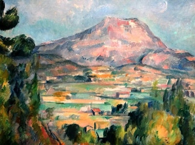 Paul Cezanne Mont Sainte Victoire (inspo)