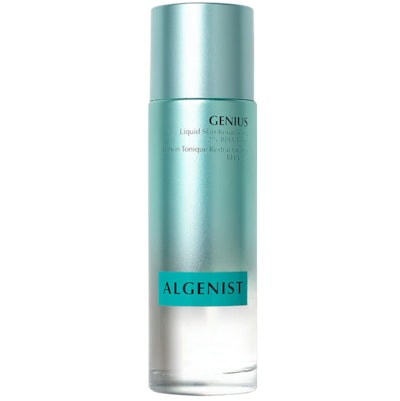 Algenist Genius Liquid Skin Resurfacing 2% BHA Toner treats adult acne by gently exfoliating skin.