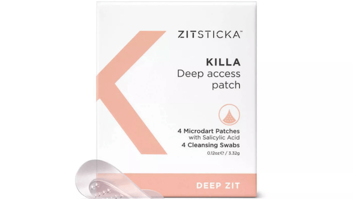 ZitSticka's initial Target launch includes its Killa Kit Deep Zit Microdart Patch.
