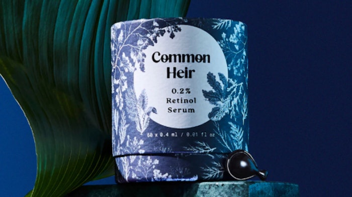 Common Heir has launched its 0.2% Retinol Serum, which was developed with melanin-rich and sensitive skin in mind.