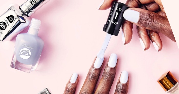 The Sally Hansen virtual try on tool is free and available on any mobile device via SallyHansen.com.