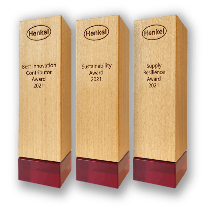 Sasol Chemicals is being recognized for its high-purity oleo-chemical-based paraffin emollient line, Parafol.