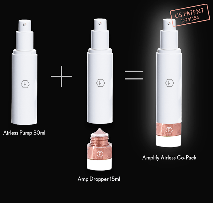 FusionPKG's Amplify Co-Pack allows brands to offer two formulas in one package.