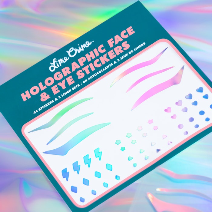 Lime Crime Holographic Face & Eye Stickers are exclusively available online at Ulta.