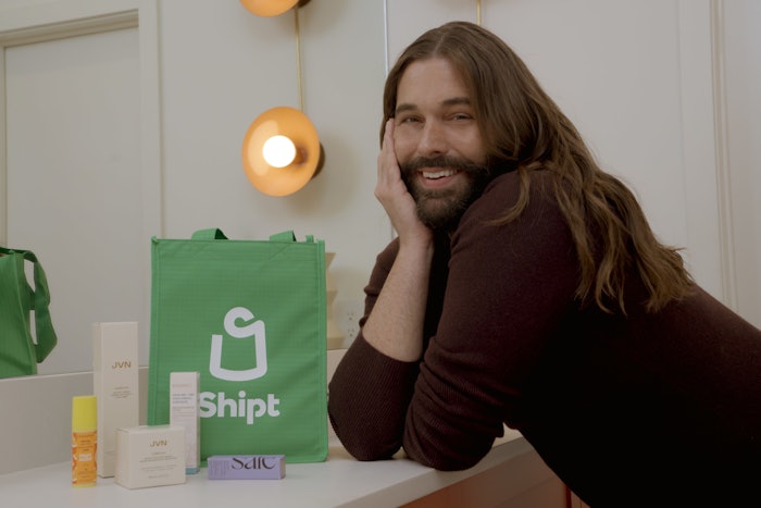 Jonathan Van Ness with the Shipt and Sephora 'Spring So Clean Collection.'